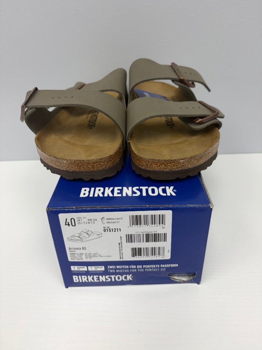 Birkenstock - Arizona BS Stone Unisex Sandal